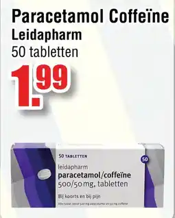 Ter Huurne Holland Markt Leidapharm Paracetamol Coffeïne aanbieding