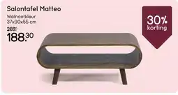 Leen Bakker Bekijk Salontafel Matteo 30% korting aanbieding
