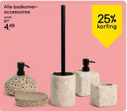 Leen Bakker Bekijk Alle badkameraccessoires 25% korting aanbieding