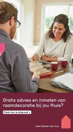 Leen Bakker Maak hier je afspraak aanbieding
