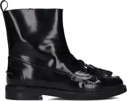 Wehkamp Stefano Lauran Enkellaarsjes 12219 Zwart aanbieding