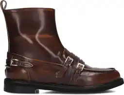 Wehkamp Stefano Lauran Enkellaarsjes 12096 Bruin aanbieding