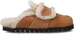 Wehkamp Nubikk Instappers Teddy Fur Cognac aanbieding