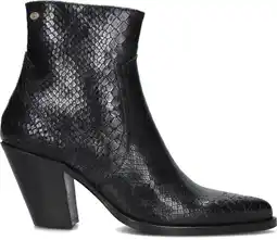 Wehkamp Fred de la Bretoniere Enkellaarsjes Blaire Ankle Boot Zwart aanbieding