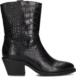Wehkamp Shabbies Amsterdam Enkellaarsjes Juul Ankle Boot Zwart aanbieding