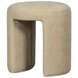 Wehkamp WOOOD Charlie Kruk - Polyester - Ruitjes - Geel aanbieding