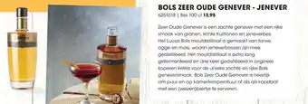 HANOS Bols zeer oude genever - jenever aanbieding