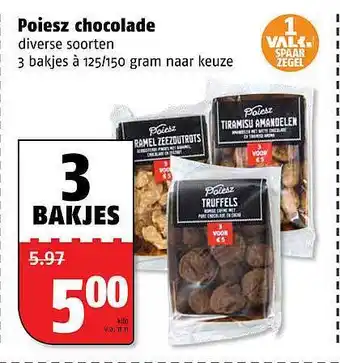 Poiesz Poiesz chocolade aanbieding