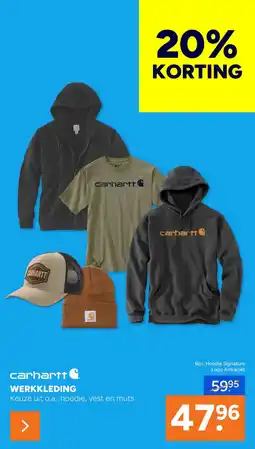 BOUWMAAT Carhartt Werkkleding aanbieding