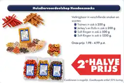 Huisdier Voordeelshop Huisdiervoordeelshop Hondensnacks aanbieding