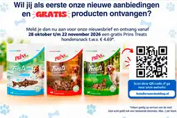 Huisdier Voordeelshop Meld je nu aan voor onze nieuwsbrief! aanbieding
