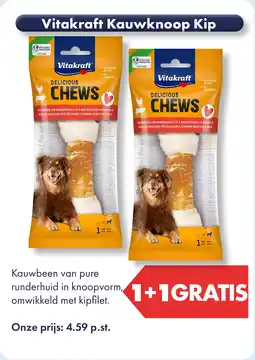 Huisdier Voordeelshop Vitakraft Kauwknoop Kip aanbieding
