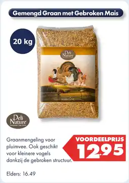 Huisdier Voordeelshop Gemengd Graan met Gebroken Mais aanbieding