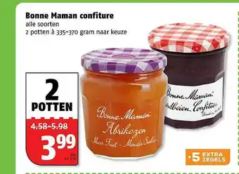 Poiesz Bonne maman confiture aanbieding