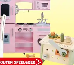 Kruidvat Eco Toys Retro Wit Loopauto aanbieding