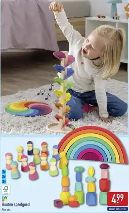 ALDI Toy Lino Houten Speelgoed aanbieding