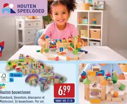 ALDI Toy Lino Houten bouwstenen aanbieding