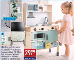 ALDI Toy Lino Houten Speelkeuken aanbieding