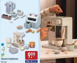 ALDI Toy Lino Houten Keukenset aanbieding