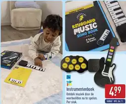 ALDI Instrumentenboek aanbieding