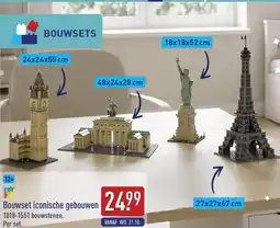 ALDI Bouwset Iconische Gebouwen aanbieding