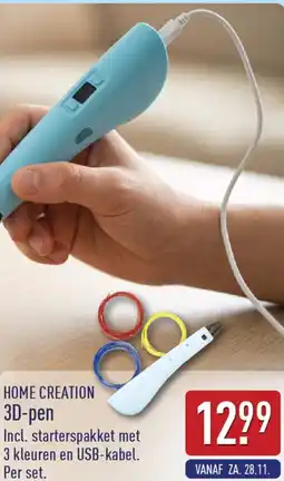 ALDI Home Creation 3D-pen aanbieding