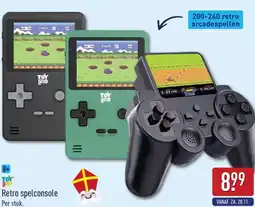 ALDI Toy Lino Retro spelconsole aanbieding
