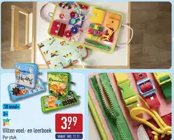 ALDI Toy Lino Vilt en leerboek aanbieding
