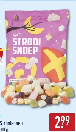 ALDI afforti Strooisnoep aanbieding