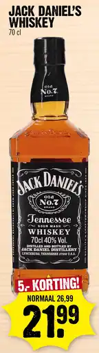 Super Dirck 3 Jack Daniel's Whiskey aanbieding
