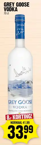 Super Dirck 3 Grey Goose Vodka aanbieding