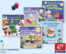 ALDI Licht en Geluidenboek aanbieding