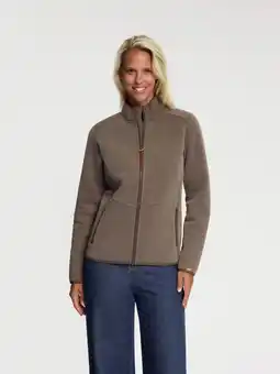 ANWB Mgo June Dames Outdoorvest Teddy voering Bruin aanbieding
