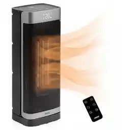 ANWB Princess Keramische Heater Kachel 2000 Watt Zwart aanbieding