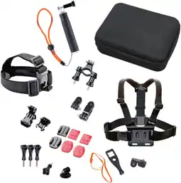 Coolblue Rollei Actioncam Accessoire Set Outdoor aanbieding