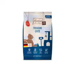 Zooplus 1,5kg MjAMjAM Knapperige Maaltijden Pure Eend Kattenvoer droog aanbieding