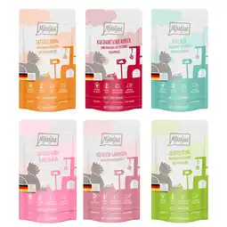 Zooplus Mix (6 soorten) Mixpack MjAMjAM 12 x 125 g natvoer kat aanbieding
