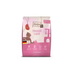 Zooplus 300 g MjAMjAM Knapperige Maaltijden Pure Zalm Kattenvoer droog aanbieding