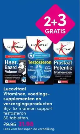 DA Lucovitaal Vitaminen, Voedingssupplementen en Verzorgingsproducten aanbieding