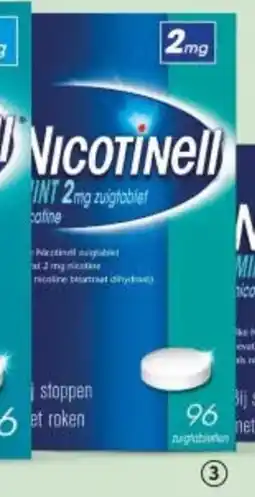 DA Nicotinell Zuigtabletten Mint 2 mg aanbieding