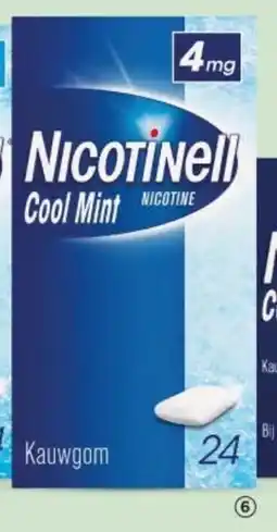 DA Nicotinell Coolmint Kauwgom 4 mg aanbieding