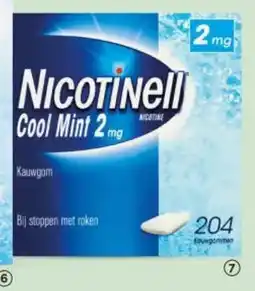 DA Nicotinell Coolmint Kauwgom 2 mg aanbieding