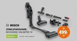Expert Bosch Steelstofzuiger BXS1041BQC Unlimited 10 aanbieding