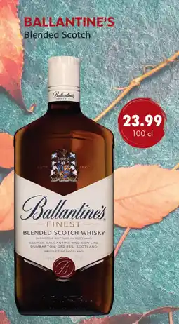 uw topSlijter Ballantine's Blended Scotch aanbieding