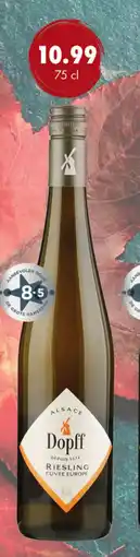 uw topSlijter Dopff Riesling Cuvee Europe aanbieding