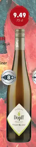 uw topSlijter Dopff Pinot Blanc aanbieding