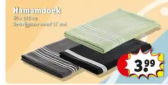 Kruidvat Hamamdoek aanbieding