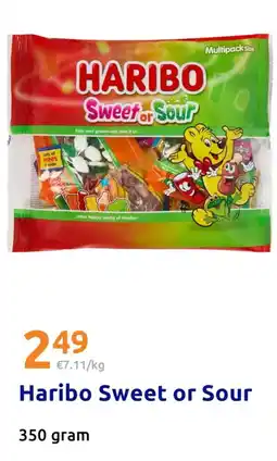 Action Haribo Sweet or Sour aanbieding