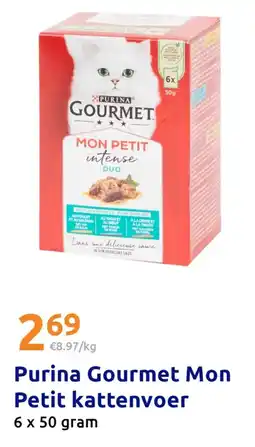 Action Purina Gourmet Mon Petit kattenvoer aanbieding