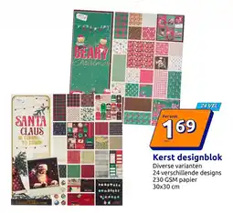 Action Kerst designblok aanbieding